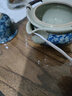 瓷牌茗茶具汝窯青花瓷茶具套裝家用客廳中式不燙手泡茶壺茶杯整套功夫茶具 青花手抓壺一壺二杯+干泡盤 4件 曬單實拍圖