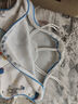 婧麒（JOYNCLEON）小米定型枕嬰幼兒0到6個(gè)月新生兒寶寶圓頭枕頭矯正頭型糾正枕 恐龍【小米填充】 41x29x0cm 曬單實(shí)拍圖