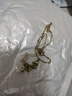 I精致蘭花項(xiàng)鏈女夏輕奢小眾高級(jí)感法式復(fù)古氣質(zhì)鎖骨鏈配飾 M96【鈴蘭花項(xiàng)鏈】 曬單實(shí)拍圖