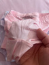 愛(ài)慕兒童內褲女童春莫代爾中腰平角褲2條裝紫底小兔140 曬單實(shí)拍圖