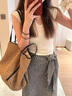 蝶嬌諾（DIEJIAONUO）連衣裙子女夏季2025新款韓版夏裝搭配感小個子顯高純欲風(fēng)高級感 上衣+裙子 S 曬單實(shí)拍圖