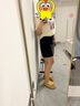 沐霓牛仔半身裙女夏季韓版ins黑灰高腰小個子百搭顯瘦包臀a字短裙百搭 L 曬單實拍圖
