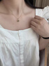 締晶福袋和田玉吊墜銀項鏈女輕奢小眾高級感三八女神婦女節禮物媽媽 曬單實(shí)拍圖