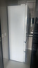 美的（Midea）M60系列520純平全嵌法式多門(mén)四開(kāi)門(mén)家用冰箱超薄雙系統(tǒng)雙循環(huán)大容量國(guó)家補(bǔ)貼BCD-520WUFPZM(E)白 曬單實(shí)拍圖