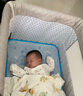 FORSUNNY嬰兒床拼接大床多功能帶尿布臺移動折疊寶寶搖搖床新生兒bb搖籃 尿布臺+椰棕床墊+蚊帳+頭枕涼席 曬單實(shí)拍圖