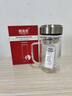 領(lǐng)臣（LINGCHEN）玻璃茶杯辦公室個(gè)人專用高級(jí)泡茶杯家用雙層帶把手大容量男女水杯 曬單實(shí)拍圖
