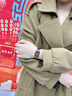 Oupinke瑞士手表女品牌排行十大名表女士石英表鎢鋼小方表送老婆生日禮物 頂配版-瑞士機芯-金面女款 曬單實拍圖