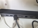 倍思 拓展塢Type-C擴展塢充電器雙HDM/DP投屏IUSB3.0分線(xiàn)器HUB投屏通用雷電4筆記本電腦車(chē)載 曬單實(shí)拍圖