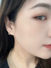 DAISY DREAM莫比烏斯耳環(huán)女2025新款爆款高級感素圈耳圈氣質耳環(huán)獨特春夏耳飾 金色鋯石莫比烏斯耳環(huán) 曬單實拍圖