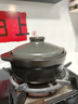 鋼盾商用耐高溫陶瓷干燒砂鍋米線(xiàn)麻辣燙土豆粉沙鍋明火煤氣灶砂鍋 (有蓋無(wú)托盤(pán)) 一人份 1200ml 曬單實(shí)拍圖