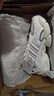 adidas輕松鞋 MEGASTRIDE超輕緩震回彈厚底增高老爹鞋阿迪達(dá)斯   亮白/灰色   41 曬單實(shí)拍圖