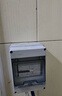 惠利得防水戶外配電箱空開盒充電樁保護(hù)箱空氣漏電開關(guān)明裝室外布線箱防雨配電盒加厚 HT-5回路防水配電箱  曬單實(shí)拍圖