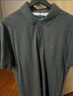 TOMMY HILFIGER【輕系列】夏季男裝撞色鑲邊翻領(lǐng)POLO/珠地棉商務(wù)修身純色短袖T恤 【修身款】石墨深灰P7I L （推薦：140-155斤） 曬單實(shí)拍圖