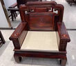 安邸紅木家具 印尼黑酸枝（學(xué)名：闊葉黃檀）中式實(shí)木客廳沙發(fā) 別墅酒店 明清古典家具 新中式沙發(fā) 單人+雙人+三人+大茶幾+2邊幾 曬單實(shí)拍圖