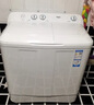 海爾（Haier）雙桶洗衣機(jī)半自動 家用大件洗 12公斤大容量 一級能效省水電 以舊換新 雙缸 原廠品質(zhì)XPB120-81D2 曬單實(shí)拍圖