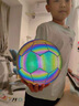 麥蒂正品反光足球兒童發(fā)光5號(hào)熒光小學(xué)生比賽專用訓(xùn)練c羅簽名3球五4四 球包全套S6595炫彩藍(lán)5號(hào)反光足球 曬單實(shí)拍圖