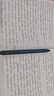 三菱（uni）KURUTOGA自動鉛筆 0.5mm金屬筆握考試書寫繪圖素描旋轉(zhuǎn)活動鉛筆 M5-KH 無聲藍(lán) 單支裝 曬單實拍圖