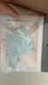 嫚熙（EMXEE）嬰兒帽子春夏季新生兒胎帽幼兒男女寶寶初生護囟門帽莫代爾透氣 淺藍色 36碼（建議頭圍34-36cm） 曬單實拍圖