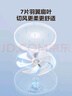艾美特（AIRMATE）電風(fēng)扇商用壁扇壁掛式風(fēng)扇家用搖頭轉頁(yè)扇餐廳宿舍食堂工業(yè)工程風(fēng)扇七葉定時(shí)墻壁風(fēng)扇 FW3547T2 曬單實(shí)拍圖