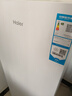 海爾（Haier）138升風(fēng)冷無(wú)霜立式小冰柜家用小型冷藏柜冷凍柜兩用 抽屜式冷柜商用小冰箱BD-138WGH90WF國(guó)家補(bǔ)貼 曬單實(shí)拍圖