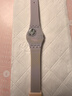 斯沃琪（Swatch）瑞士手表 lady系列 男女畢業(yè)禮物石英表 考試表 淡紫流光LV121 曬單實(shí)拍圖