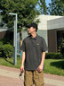 馬克華菲簡(jiǎn)約polo衫t恤男士夏季2025年新款寬松翻領(lǐng)polo衫美式潮牌體恤男 黑色 XL 【130-150斤】 曬單實(shí)拍圖