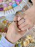 Grace Girl鉑金為愛加冕情侶戒指結(jié)訂求婚鑲鉆對戒七夕情人節(jié)走心禮物送女友 鉑金50分培育鉆D/VVS/NGIC/活口 曬單實拍圖