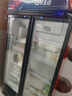 白雪雅竹展示柜冷藏大容量飲料柜冰柜商用保鮮柜超市玻璃門冰箱立式啤酒柜 雙門下機【風冷無霜】1000*550*2000mm 曬單實拍圖