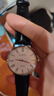 羅西尼（ROSSINI）情侶手表男國表石英手表女士手表防水商務(wù)手表生日禮物送女友 簡(jiǎn)約白盤(pán)皮帶男表 曬單實(shí)拍圖