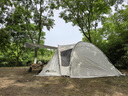 牧高笛（MOBIGARDEN）前庭后室 戶外露營防風(fēng)防雨大空間營地家庭牛津布帳篷 晨霧白/后室+地席套餐 曬單實拍圖