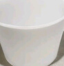 法歐諾牛筋大水桶塑料桶加厚大容量家用帶蓋圓桶儲(chǔ)水桶釀酒發(fā)酵桶叉車桶 400牛筋圓桶955*790*765白色 曬單實(shí)拍圖