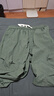 Foss Phil短褲男裝夏季工裝潮牌休閑冰絲中褲寬松運動五分褲子9906軍綠3XL 曬單實拍圖