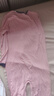 上寶麥春秋兒童連體睡衣長(cháng)袖蘭精莫代爾薄款男女童家居服 漿果粉 140碼 曬單實(shí)拍圖