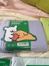 躺島瓜瓜&線條小狗聯(lián)名夏季涼感床笠透氣純色雙人床笠固定保護套 涼感床笠：野生紫 200cm*180cm 曬單實拍圖