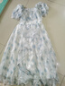 妙奕嘉連衣裙女純欲小香風(fēng)夏季裙子衣服女裝沙灘裙海邊穿搭氣質(zhì)長裙女裙 浪漫藍(lán)碎花雪紡連衣裙 M 曬單實(shí)拍圖