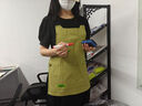 似晨繽紛咖啡師工裝背心圍裙餐飲廚房烘焙專(zhuān)用理發(fā)店貓咖工作服定制印logo 曬單實(shí)拍圖