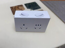 公牛10A轉16A插座轉換插頭16安格力空調熱水器電磁爐插座轉換器多功能插頭轉換器三孔大功率專(zhuān)用插排 9323D 16A大功率分控開(kāi)關(guān)一轉二 曬單實(shí)拍圖