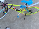 ICOLOUR變速死飛山地自行車(chē)男彎把單車(chē)公路車(chē)賽車(chē)實(shí)心胎雙碟剎成人女中學(xué) 減震-彩虹色24速60刀 曬單實(shí)拍圖