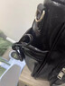 AIOSC痛包斜挎包二次元可愛(ài)吧唧谷子自嘲熊吉伊卡哇痛包輕便外出托特包 黑色 曬單實(shí)拍圖