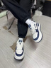 板鞋男夏季新款網(wǎng)面透氣男鞋厚底增高小白鞋時(shí)尚潮流休閑運(yùn)動(dòng)鞋子 白色 38 曬單實(shí)拍圖