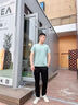 XJSGS官方國際正品牌男士高端t恤短袖2025新款圓領(lǐng)涼感體恤輕奢侈男裝 高檔白色【現(xiàn)貨速達(dá)】 XL 建議【體重130-150斤】 曬單實(shí)拍圖