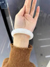 戀聚新疆羊脂級白玉鐲旺夫和田真玉手鐲少女鐲子白玉手鐲女款A(yù)貨 羊脂白玉常規(guī)款一生僅此一個-限 玉鐲尺寸61-62120-135斤 曬單實拍圖