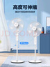 格力（GREE）【全新升級(jí)】七葉輕音立式電風(fēng)扇家用柔風(fēng)落地扇臺(tái)式桌面風(fēng)扇大風(fēng)量節(jié)能宿舍電扇 FS-3015h7 曬單實(shí)拍圖