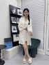 莫代爾【2套】情侶睡衣夏季款女冰絲純欲性感帶胸墊睡裙男士家居服套裝 DA22165吊帶睡袍-香檳色 一男一女 M 女+男L 曬單實(shí)拍圖