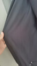 無(wú)印良品（MUJI） 女式 不易起皺 抽褶 直筒褲 褲子女款秋冬款 長(zhǎng)褲 BE1QSA4A 黑色 M (160/66A) 曬單實(shí)拍圖