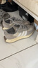 adidas RETROPY E5經(jīng)典復古boost運動(dòng)鞋男女阿迪達斯官方三葉草   米/灰/白   42.5 曬單實(shí)拍圖
