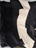 皮爾卡丹（pierre cardin）露肩顯瘦連衣裙女短袖2025夏裝新款優(yōu)雅氣質(zhì)拼色立體荷葉邊小黑裙 黑色【單側(cè)露肩】 L 【建議105-114斤】 曬單實(shí)拍圖
