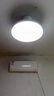 美的（Midea）風(fēng)扇燈餐廳吊扇燈led臥室燈隱形扇葉遙控三防燈具1級(jí)能效包安裝 曬單實(shí)拍圖