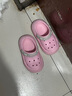 妙優(yōu)童夏款寶寶洞洞鞋軟底涼鞋可愛(ài)沙灘鞋涼拖鞋親子男女兒童包頭拖鞋 粉色（尺碼偏大） 18.5 （30-31碼）內長(cháng)約18.5cm 曬單實(shí)拍圖