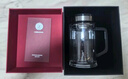 希諾雙層玻璃杯男家用商務(wù)辦公水杯帶手柄泡茶杯子XN-9321 435mL 曬單實拍圖